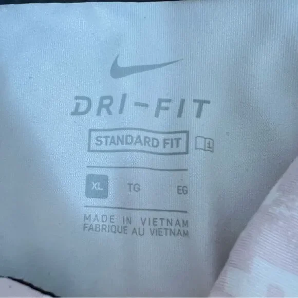 Nike Golf Men's Dri-Fit Vapor Graphic Polo Shirt Size XL Arctic Orange Pink - Picture 8 of 11